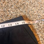 Lauren Ralph Lauren Black Cotton Cuffed‎ Bermuda Shorts Size 10 Photo 2