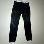 Paige  Mayslie Coated Jogger Shiny Black Pants Photo 2