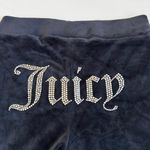 Juicy Couture  Big Bling Velour Biker Shorts Liquorice Black Photo 3