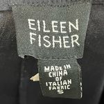 Eileen Fisher Straight Leg Linen Viscose Spandex Pants Trousers Size SMALL Navy Photo 2