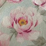 Miss Elaine Granny Lace Floral Green Pink Short Sleeves Oversized Sleep L # 1362 Size L Photo 9