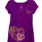 Disneyland Resort Micky Mouse Yoga Embroidered Peace Top Size Small Photo 0