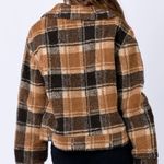 Princess Polly Doria Jacket Tan & Black size 4 Photo 3