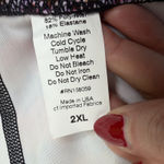 Gear Bunch 2XL Womens Racerback Sports Bra Knit Crochet Print Medium Impact Size 2X Photo 8