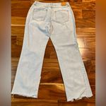 Avec Les Filles  Straight Leg Split Hem Jeans Photo 6