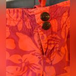 Gap Coral & Pink Floral/Tropical Embroidered Shorts | Women’s Size 2 Photo 1