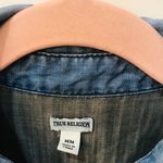 True Religion acid wash denim tunic dress sz Medium. Photo 7