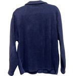 Nick & Sarah Blue Fleece Button Up Sweater Jacket Size M Photo 1