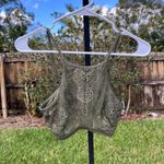 Victoria's Secret  Body by Victoria Green Lace High Neck Bralette Size M Photo 1