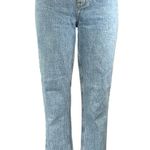 Abercrombie & Fitch The 90s Straight Ultra High Rise Blue Denim Jeans Size 24 Photo 0