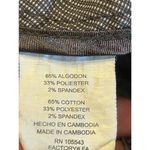 Daisy Fuentes Womens Gray Striped Zip Up Pockets Bermuda Shorts Size 22W (8974) Photo 4