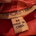 Arden B  Y2K Vintage‎ Suede Jacket Women's Medium Rust Belted Leather Fit & Flare Photo 10