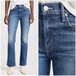 đź’•MOTHER SUPERIORđź’• The Weekender Flare Jeans ~ It's A Small World 32 NWOT Blue Photo 10