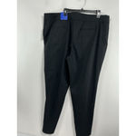 Apt. 9 Womans  Brynn Pullon Casual Pants 24 W Black Straight Midrise NWT Photo 1