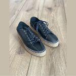 Aquatalia  flyn water resistant espadrille lace up leather sneakers new Photo 1