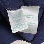 Lilly Pulitzer Navy Blue Scalloped Tiered Ruffle A-Line Flare Knit Skirt Size XS Photo 2