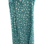 Wild Fable Floral Blue Teal Summer Dress Size Medium Photo 4
