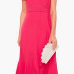 Tuckernuck Francesca Ruffle Maxi Dress Feminine Modest chic fuchsia Pink Size XS Photo 0