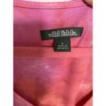 Wild Fable  Women's Short Sleeve T-shirt Dress VNeck Knee Length SMALL Photo 1