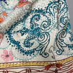 Anthropologie Collette Dinningan Dress Tied Acionna Silk Size 12 V-Neck Eclectic Photo 12