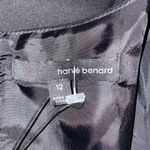 Harvé Benard Harve Benard size 12 women’s dress sleeveless black bright white polyester flaw Photo 10