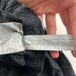 ZARA Black Poplin Canvas Wide Leg Utility Pant L Photo 4