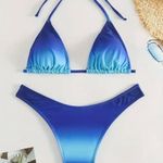 Boutique Blue Ombré Toned, Bikini Set Photo 1