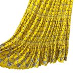Juicy Couture Abigail Yellow Floral Print Maxi Dress Photo 2