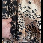 Erin London Vintage  Lightweight
Animal Print Full Zip Jacket in size M Photo 3