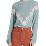 See By Chloe See by Chloé Chevron Lace Sweater Size XL New with FLAW Photo 15
