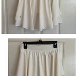 Lululemon Size 6 Solid White Court Rival High Rise Skirt Photo 1