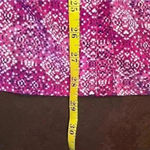 Catherines Business Casual Button Up Short Sleeved Pink Blouse Size 3XWP Photo 7