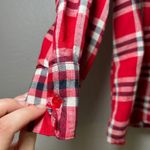 Good Clothes Red Plaid Button Down Long Sleeve Shirt Womens XL Cotton western Photo 1
