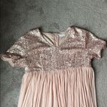 Chic Soul  Blush Pink Sequin Dress SIZE 2X Photo 1