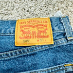 Levi's Levi 505 Women's Vintage Medium Wash Mom Shorts 33W Photo 5