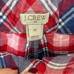J.Crew Red, Blue and Pink Plaid Cotton Flannel Pajama Pants Size XS Photo 5