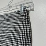 Sézane Sezane Clara Black White Herringbone Slim Trouser Pant Size 32 Euro Photo 3