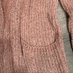 Seven 7 Chenille Long Sleeve Cardigan Two Pockets Size Small Photo 4