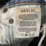 AGOLDE  90s Pinch Waist Hi-Rise Straight Ankle Button Fly Jeans Women 26 Backdrop Photo 5