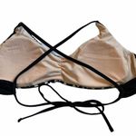 Vanilla Beach VANILLA/BEACH Swim Bikini Top B&W Geometric NWT M Photo 2