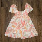Abercrombie & Fitch NWT Abercrombie Keyhole Babydoll Mini Dress Floral Print - XXSP Photo 1