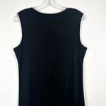 Quacker Factory Small Dress Black Sequin Parrot Maxi Shift Sleeveless 1639 Photo 5