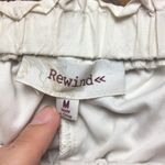 Rewind CREAM LACE BASIC TIE FRONT SOFT SHORTS Photo 1