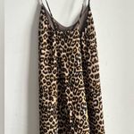 Rebecca Minkoff Leopard Print Slip Dress Size 4 Spaghetti Strap Satin Mini NWOT Photo 6