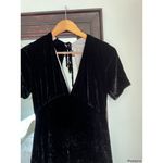 LPA Black Velvet Dress NEW Photo 2