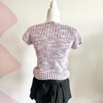 Heritage 1981 Pastel Crochet Top Fairycore Deamy Festival Coquette Fairy Soft Girl XS Photo 1