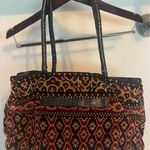 Coldwater Creek  Indian Tapestry Tote Purse NWT Photo 0