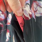 Daniel Rainn NWT  Long Sleeve Floral Dress Plus 1X Sheer Overlay Dark Cottagecore Photo 12