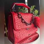 ALDO Quilted Lip Satchel With Crossbody Chain Strap And Bag Charm NWT Photo 2