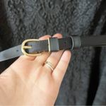 Charter Club  Black Lace Short Sleeve Dress Adjustable Belt Size 1X Knee Length Photo 3